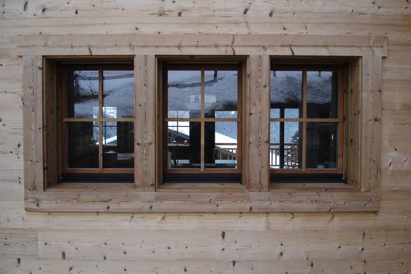 Holzfenster 