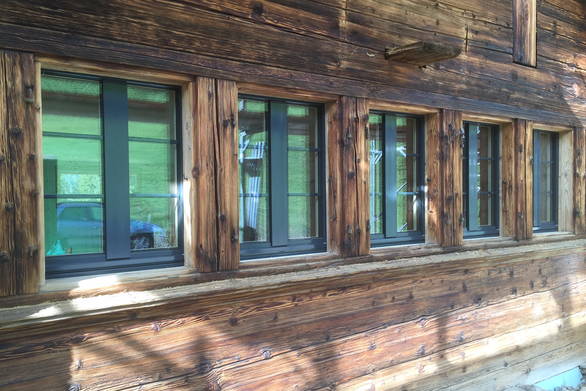 Holz-Metall-Fenster | Holzkreation Schmid Grindelwald